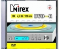 MIREX DVD-R 4,7Gb 16x Slim 5 pack