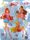 Winx. Наклейки блестящие